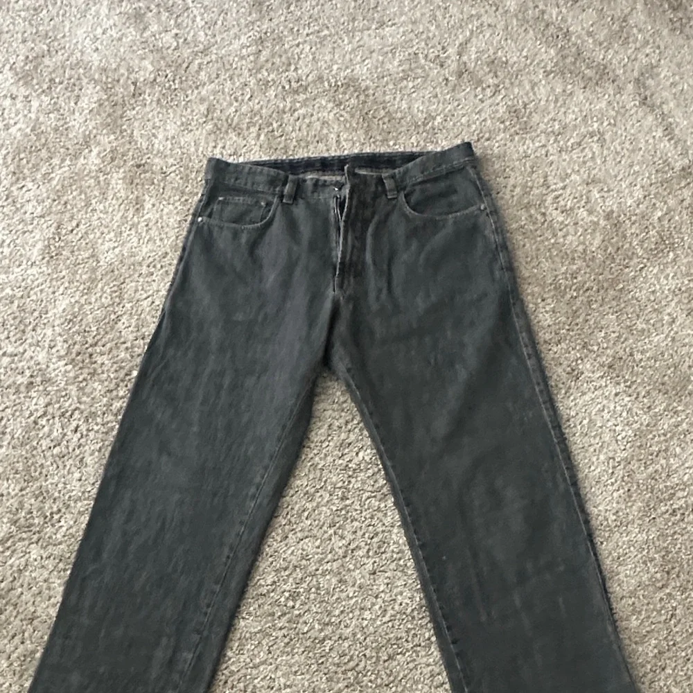 Ermenegildo Zegna- Men's Classic Black Jeans - Picture 3 of 16